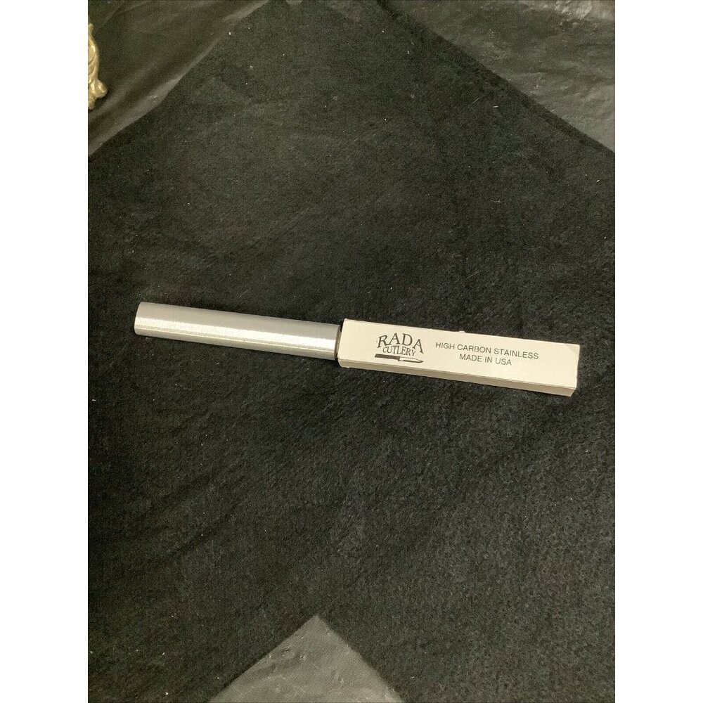 Rada Cutlery Vegetable Peeler Stainless Steel Blade with Aluminum, 7-1/4”